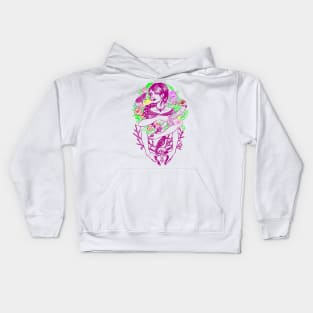 Lady and the sword Kids Hoodie